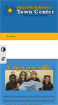 Mobile Screenshot of imagineschooltowncenter.org