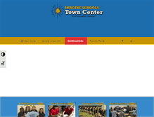 Tablet Screenshot of imagineschooltowncenter.org